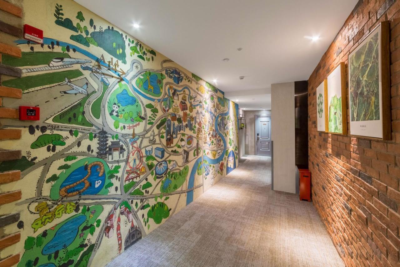 Moju Hotel Jingan Zewnętrze zdjęcie