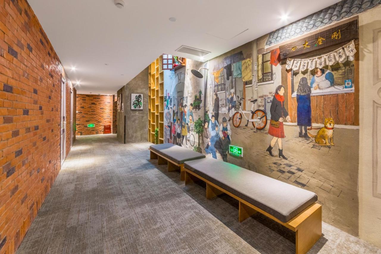 Moju Hotel Jingan Zewnętrze zdjęcie